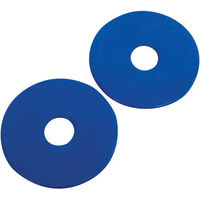 Produktbild von Korsteel Unterlegscheiben für Pferdegebisse aus Gummi Blau One Size