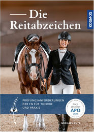 Produktbild von Kosmos Buch Die Reitabzeichen Prüfungswissen der FN für Theorie und Praxis