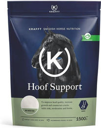 Produktbild von Krafft Hoof Support zur Unterstützung von Hufen sowie Haut und Fell 1000g