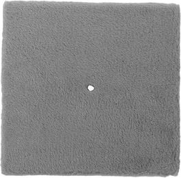 Kratzbaum Basis mit verbesserten Krallenflächen Grau 26x26x2 cm – Bild 1 von 1