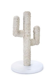 Produktbild von Kratzbaum Cactus von Lotte in Weiß aus Naturholz mit Maßen 35 x 35 x 60 cm