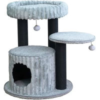 Produktbild von Kratzbaum ebi Verona Grau aus Plüsch für Katzen