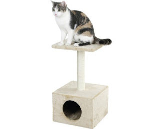 Kratzbaum Kerbl Amethyst beige mit Sisal 31x31x57 cm – Bild 1 von 4