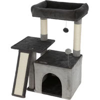 Produktbild von Kratzbaum Kerbl Rosalie Grau mit Sisal für Katzen