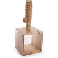Produktbild von Kratzbaum Martin Sellier Cafeier Cube aus Holz in Beige und Braun