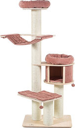 Kratzbaum Natural Paradise Magnolia XL aus Holz in Rosa – Bild 1 von 1