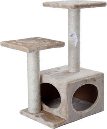 Produktbild von Kratzbaum Oase für Katzen beige mit Sisal