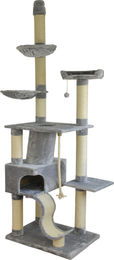 Kratzbaum Sigurd grau 77 x 58 x 275 cm Nanook – Bild 1 von 1