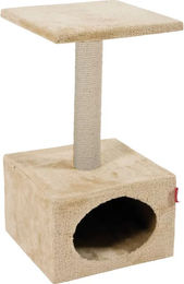 Produktbild von Kratzbaum Zolux Solo Beige aus Naturmaterial für Katzen