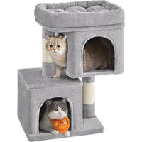 Produktbild von Kratzsäule für Katzen aus Sisal in Grau 30/40 cm