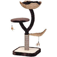 Produktbild von Kratztonne aus Sisal in Braun für Katzen