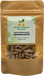 Kräutereck ImmuBalance Kräuterkapseln zur Immunstärkung und Unterstützung bei Allergien für Hunde hypoallergen – Bild 1 von 2