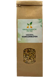 Kräutereck Kamillenblüten für Hunde und Katzen zur Anwendung als Tee, Inhalation oder Waschung – Bild 1 von 2