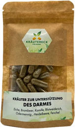 Kräutereck Kräuterkapseln für Hunde zur Magen-Darm-Unterstützung und Verdauungshilfe – Bild 1 von 2