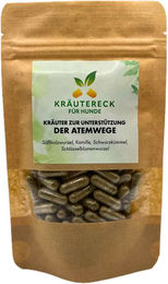 Kräutereck Kräuterkapseln für Hunde zur Unterstützung der Atemwege und des Immunsystems – Bild 1 von 2