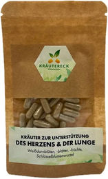 Kräutereck Kräuterkapseln für Katzen zur Unterstützung von Herz und Atemwegen – Bild 1 von 2