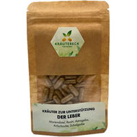 Produktbild von Kräutereck Kräuterkapseln für Katzen zur Unterstützung von Leber und Verdauung