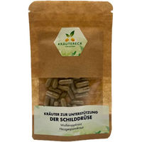 Produktbild von Kräutereck Kräuterkapseln für Katzen zur Unterstützung von Schilddrüse, Herz und Beruhigung