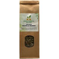 Produktbild von Kräutereck Kräutertee für Hunde zur Unterstützung von Muskeln und Gelenken mit Brennnessel und Goldrute 20g