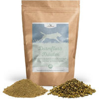 Produktbild von Krauterie Darmflora Kräuter für Hunde Magen-Darm Pulver ohne tierisches Protein 250g
