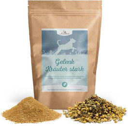 Krauterie Gelenk Kräuter stark Hund Gelenk-Supplement Pulver 1000g – Bild 1 von 4
