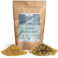 Produktbild von Krauterie Gelenk Kräuter stark Hund Gelenk-Supplement Pulver 500g