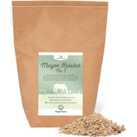 Produktbild von Krauterie Magen Kräuter No. 2 Ergänzungsfutter für Pferde zur Magen-Darm-Unterstützung 500g