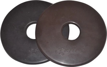 Produktbild von Kris Gebissscheiben Super Stretch aus Gummi Schwarz