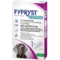 Produktbild von KRKA FYPRYST Combo Spot-on Lösung gegen Flöhe und Zecken für Hunde über 40 kg