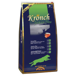 Kronch Grainfree Trockenfutter für Hunde mit Lachs und Geflügel getreidefrei 5 kg - 5 kg – Bild 1 von 2