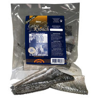 Produktbild von Kronch Hundesnack Lachshaut getreidefrei und monoprotein 50 g - 50 g