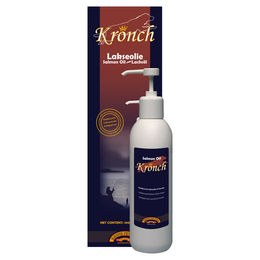 Produktbild von Kronch Lachsöl für Hunde als Haut-Fell-Supplement zur Unterstützung von Haut und Immunsystem 1000 ml - 1000 ml