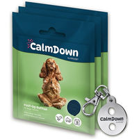 Produktbild von Kruuse CalmDown Post-Op Tag und Button für Hunde 1 Stück