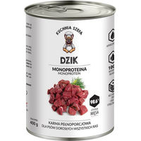 Produktbild von KUCHNIA SZEFA Hund Nassfutter Wildschwein Monoprotein 400 g