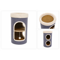 Produktbild von Kunert Premium Katzenkratzbaum 2-in-1 mit Katzenbett, Katzenhöhle und Spielturm