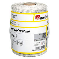 Produktbild von Kunststoff-Litze FARMER W9-W mit 9 Nirostaleiter 250m Spule Weiss - 250 m
