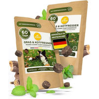 Produktbild von KUNTO Gras- und Kotfresser Drops für Hunde mit Rindgeschmack zur Magen-Darm-Unterstützung 700 g