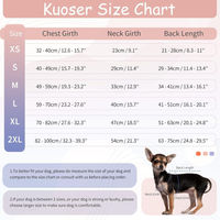 Produktbild von Kuoser Hundebody aus Baumwolle für Rüden und Hündinnen nach Kastration Bunt