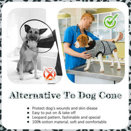 Kuoser Hundebody und Katzenbody für Rüden nach Kastration aus Baumwolle Blau XS – Bild 1 von 3