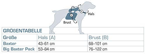 Kurgo Baxter Hunderucksack Blau Größe M für große Rassen - 385 g – Bild 1 von 7