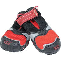 Produktbild von Kurgo Blaze Cross Hundeschuhe Grau Größe M wasserabweisend und reflektierend