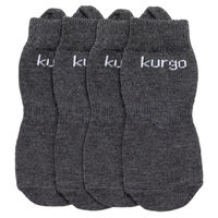 Produktbild von Kurgo Blaze Hundesocken Pfotenschuhe Mesh Grau Größe M 4er Pack