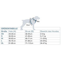 Produktbild von Kurgo Enhanced Strength Tru-Fit Hundegeschirr Sicherheitsgeschirr für große Rassen Tintenblau L - 1 Stk.