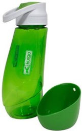 Kurgo Gourd Wasserflasche und Wassernapf für Hunde aus Kunststoff in Grün - 0,71 l – Bild 1 von 4