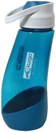 Kurgo Gourd Wasserflasche und Wassernapf für Hunde, Blau, Kunststoff, PVC- und BPA-frei - 750 ml – Bild 1 von 10