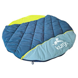 Produktbild von Kurgo Hundekissen Canyon Puffer Pup Sack Blau Grün aus Nylon Durchmesser 102 cm