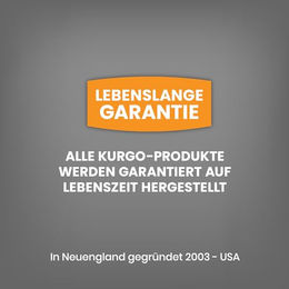 Kurgo Impact Hunde-Autogeschirr Sicherheitsgeschirr Schwarz Größe M für mittlere Rassen - 1 Stk. – Bild 1 von 3