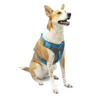 Produktbild von Kurgo Journey Air Hundegeschirr Blau XL aus Polyester für große Rassen