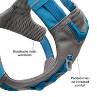 Produktbild von Kurgo Journey Air Hundegeschirr Sportgeschirr Orange XL