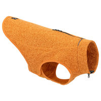 Produktbild von Kurgo K9 Core Hundepullover aus Fleece mit 2-Wege-Reißverschluss, Orange, XL